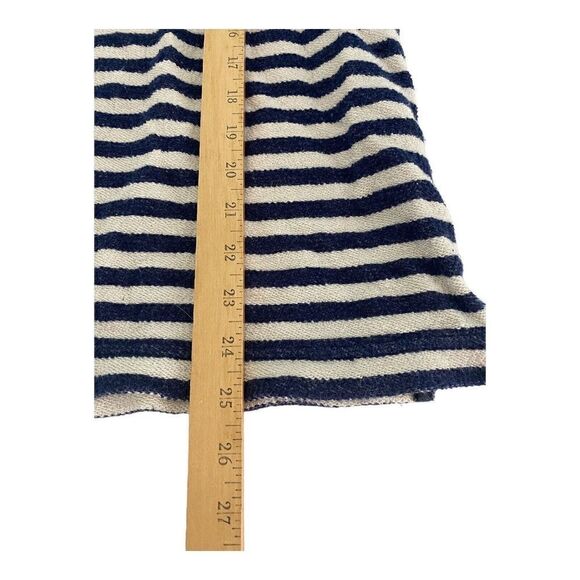 Vineyard Vines Shep women’s Striped Cotton Pullover Sweatshirt Blue/White Small - Picture 11 of 11